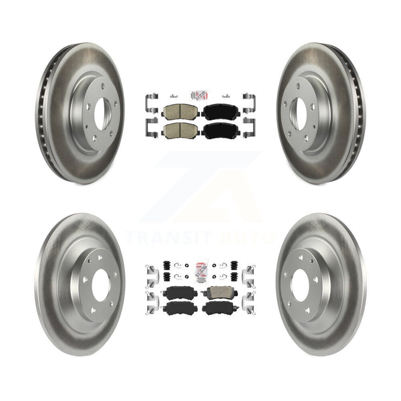 Transit Auto KGA-102266 Disc Brake Kit for 2013-2015 Mazda CX-5 - Front and Rear
