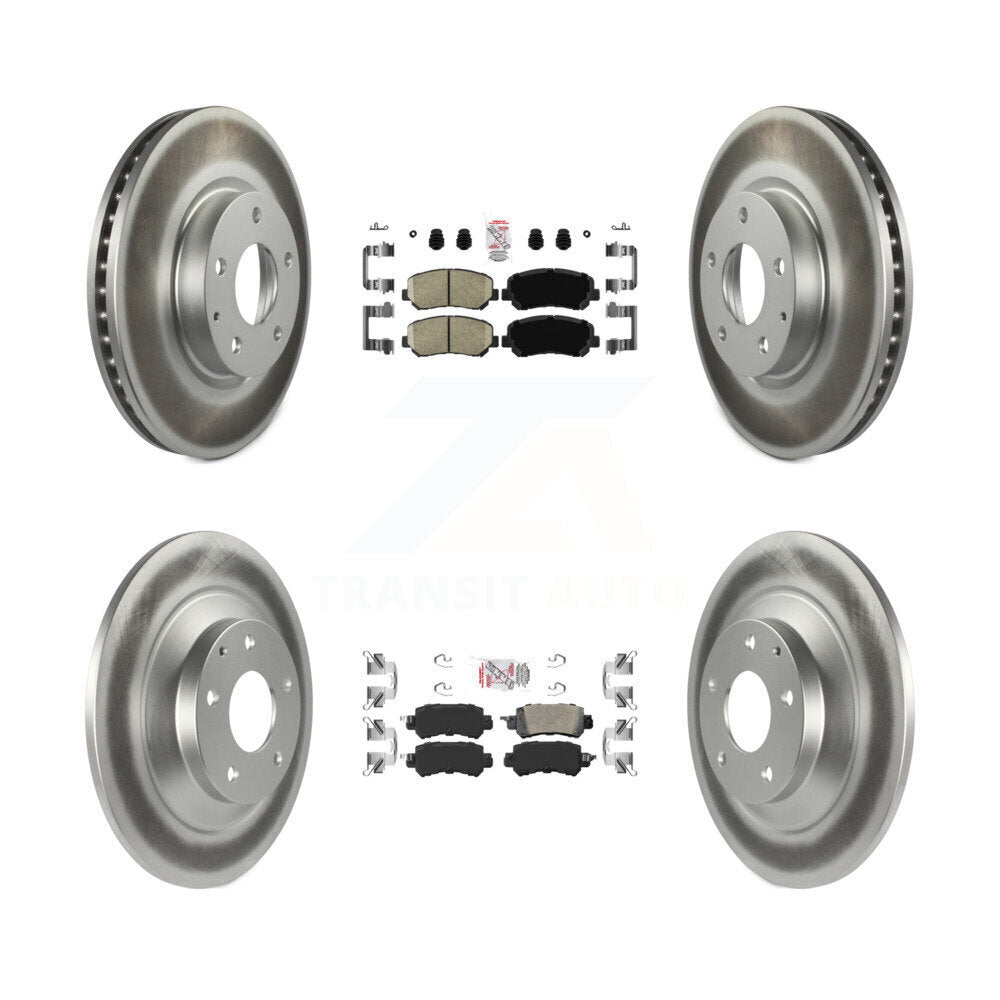 Transit Auto KGA-102267 Disc Brake Kit for 2013-2015 Mazda CX-5 - Front and Rear