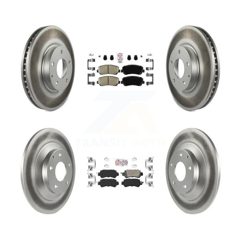 Transit Auto KGA-102267 Disc Brake Kit for 2013-2015 Mazda CX-5 - Front and Rear