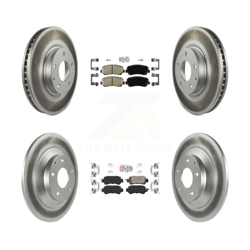 Transit Auto KGA-102268 Disc Brake Kit for 2013-2015 Mazda CX-5 - Front and Rear