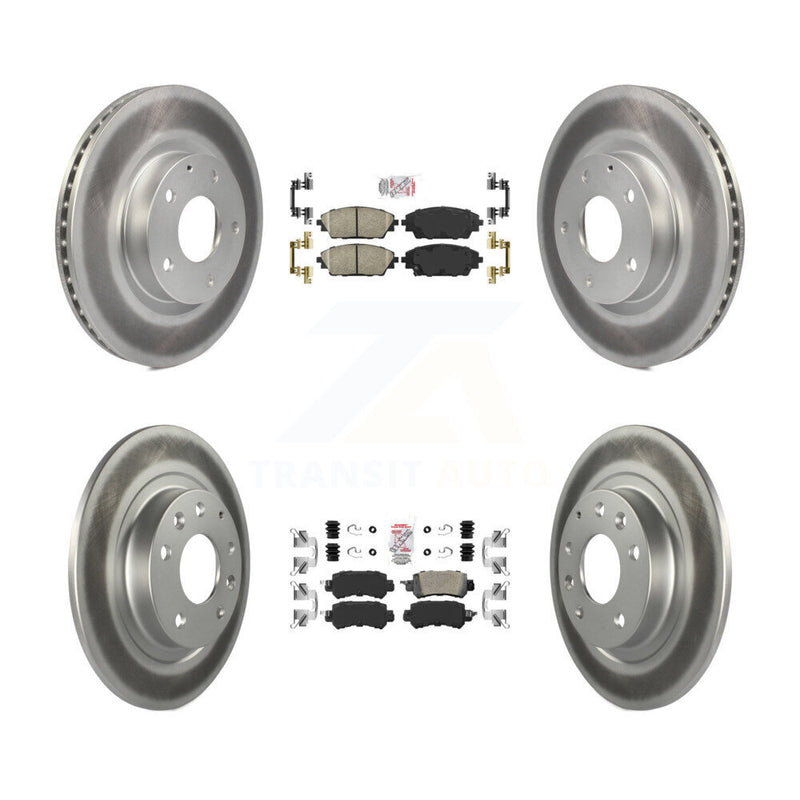 Transit Auto KGA-102271 Disc Brake Kit for 2016-2018 Mazda CX-3 - Front and Rear