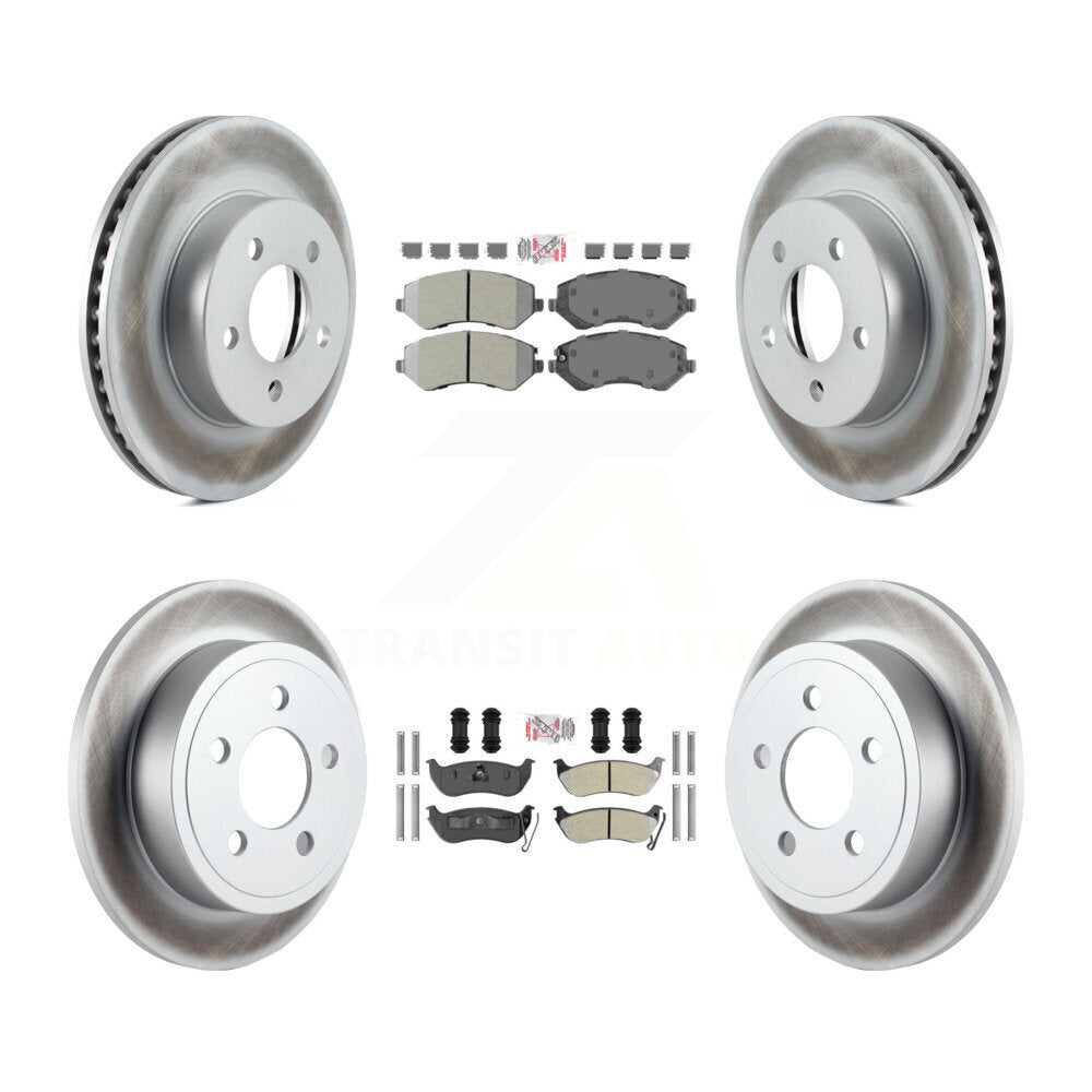 Transit Auto KGA-102275 Disc Brake Kit for 2003-2007 Jeep Liberty - Front and Rear