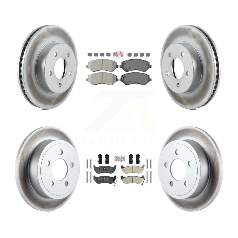Transit Auto KGA-102275 Disc Brake Kit for 2003-2007 Jeep Liberty - Front and Rear