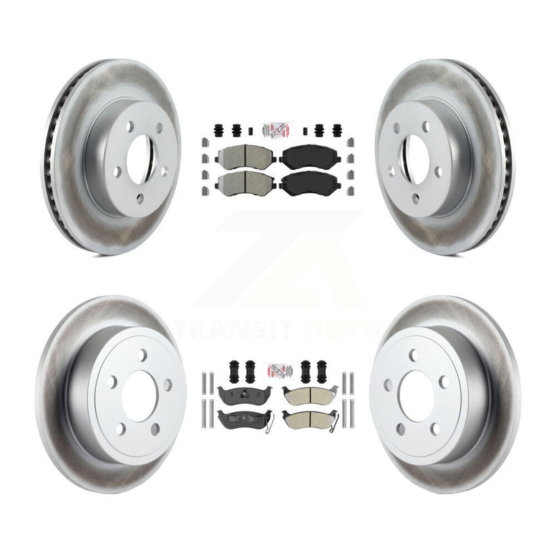 Transit Auto KGA-102276 Disc Brake Kit for 2003-2007 Jeep Liberty - Front and Rear