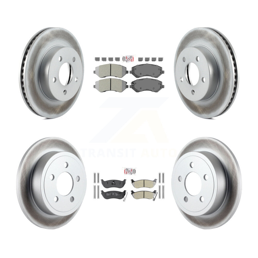 Transit Auto KGA-102277 Disc Brake Kit for 2003-2007 Jeep Liberty - Front and Rear