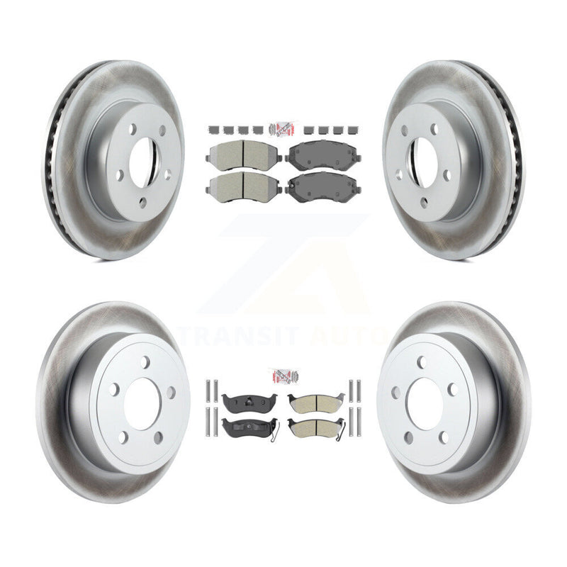 Transit Auto KGA-102277 Disc Brake Kit for 2003-2007 Jeep Liberty - Front and Rear