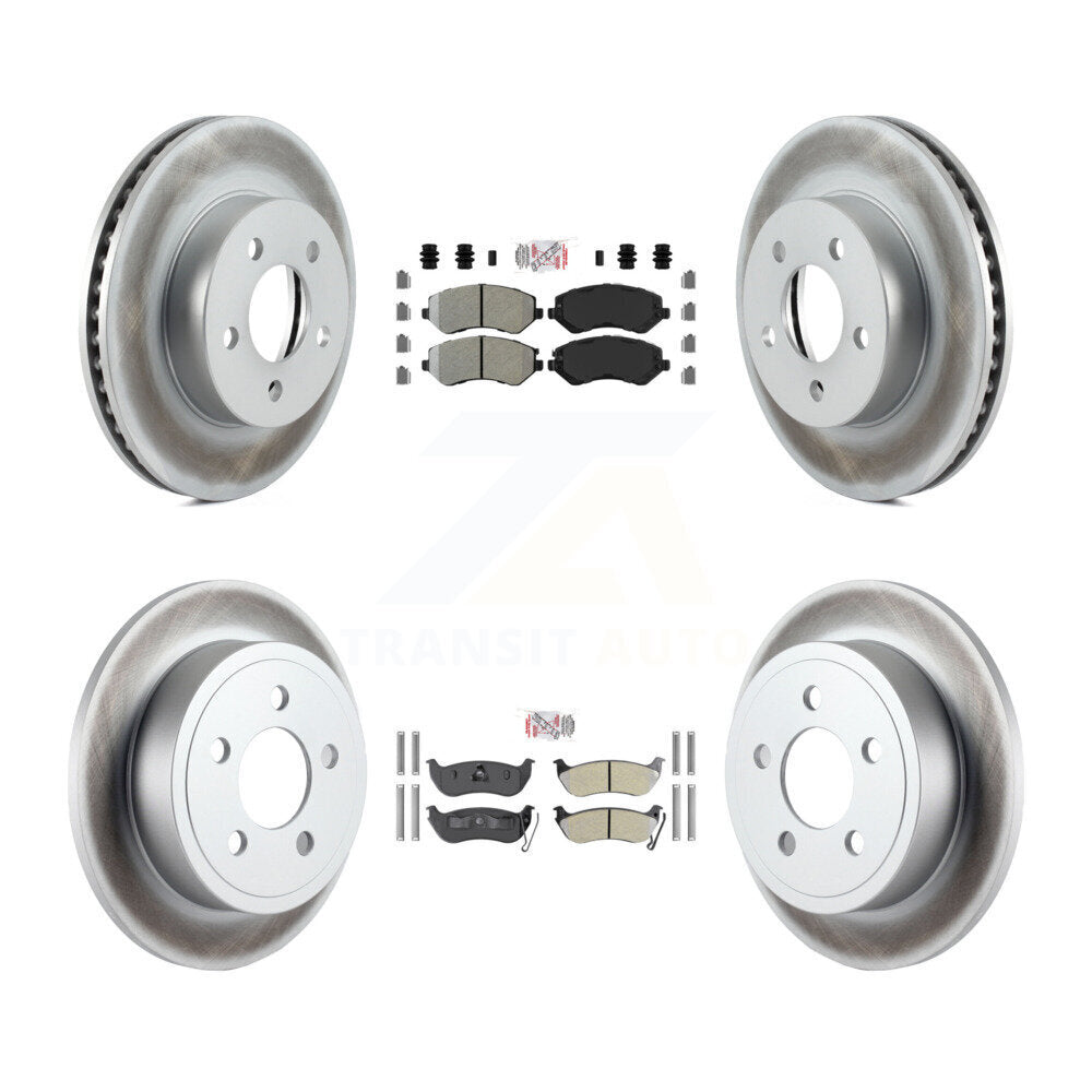 Transit Auto KGA-102278 Disc Brake Kit for 2003-2007 Jeep Liberty - Front and Rear