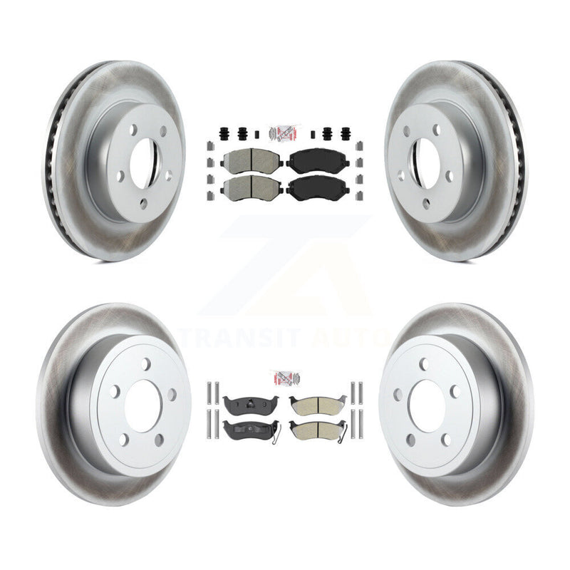Transit Auto KGA-102278 Disc Brake Kit for 2003-2007 Jeep Liberty - Front and Rear