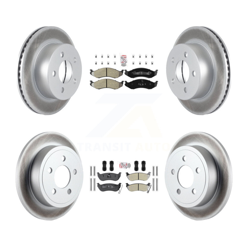 Transit Auto KGA-102279 Disc Brake Kit for 2003-2006 Jeep TJ, Jeep Wrangler - Front and Rear