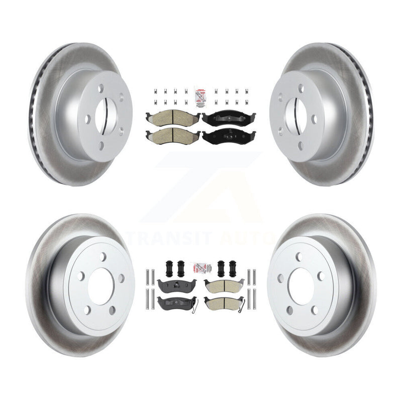 Transit Auto KGA-102279 Disc Brake Kit for 2003-2006 Jeep TJ, Jeep Wrangler - Front and Rear