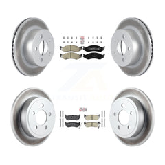 Transit Auto KGA-102280 Disc Brake Kit for 2003-2006 Jeep TJ, Jeep Wrangler - Front and Rear