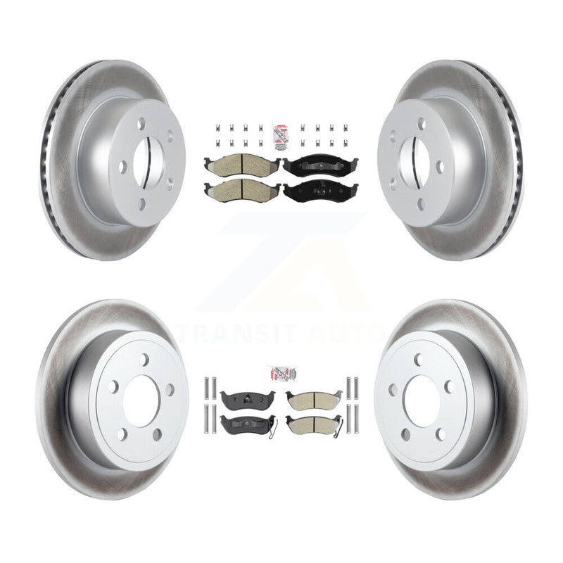 Transit Auto KGA-102280 Disc Brake Kit for 2003-2006 Jeep TJ, Jeep Wrangler - Front and Rear