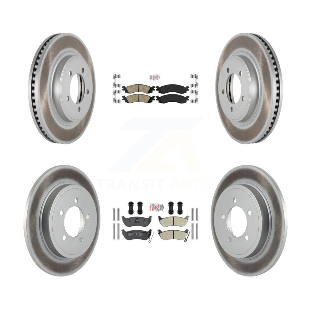 Transit Auto KGA-102281 Disc Brake Kit for 2006-2010 Ford Explorer Sport Trac, Ford Explorer, Mercury Mountaineer - Front and Rear