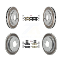 Transit Auto KGA-102281 Disc Brake Kit for 2006-2010 Ford Explorer Sport Trac, Ford Explorer, Mercury Mountaineer - Front and Rear