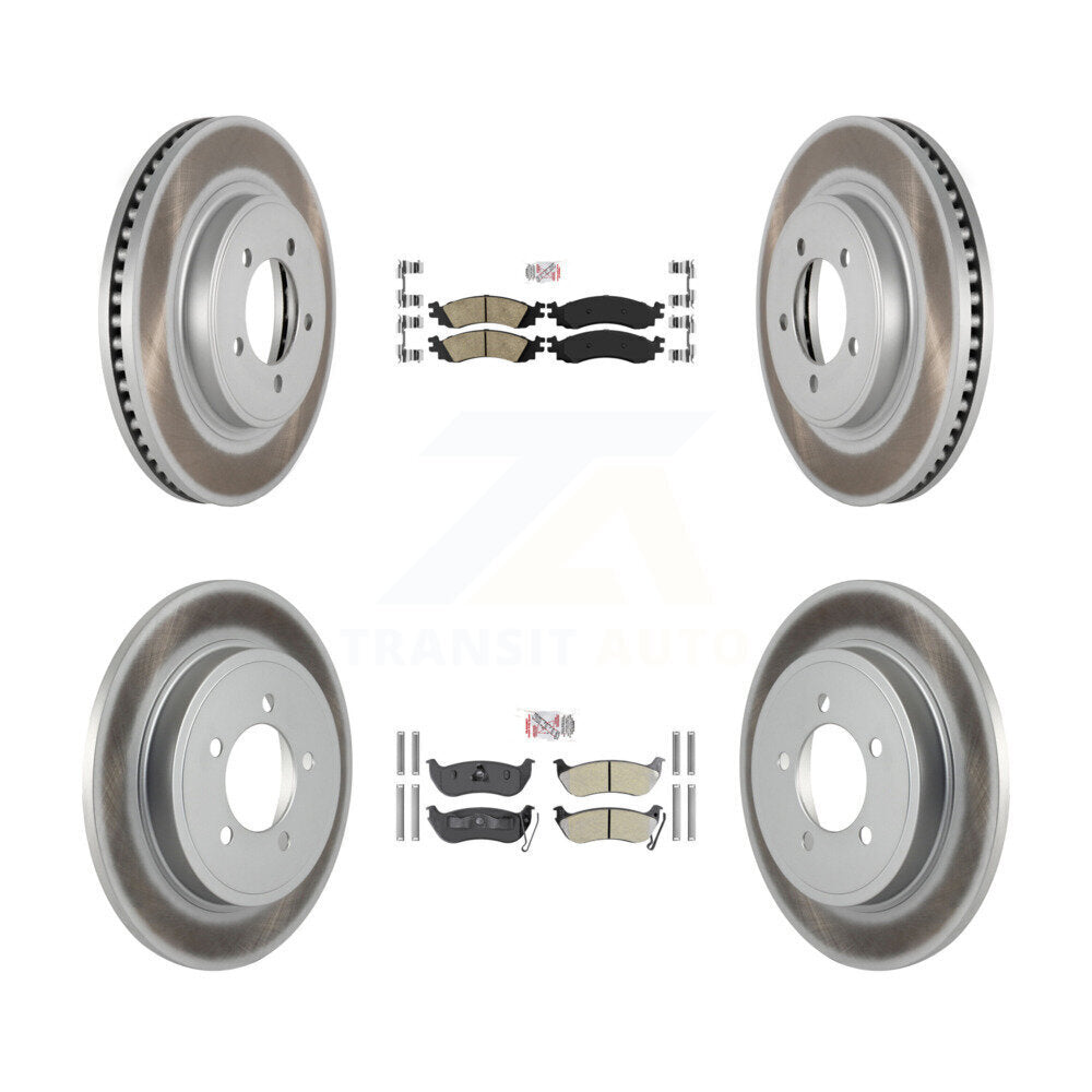 Transit Auto KGA-102282 Disc Brake Kit for 2006-2010 Ford Explorer Sport Trac, Ford Explorer, Mercury Mountaineer - Front and Rear