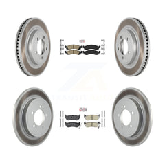 Transit Auto KGA-102282 Disc Brake Kit for 2006-2010 Ford Explorer Sport Trac, Ford Explorer, Mercury Mountaineer - Front and Rear