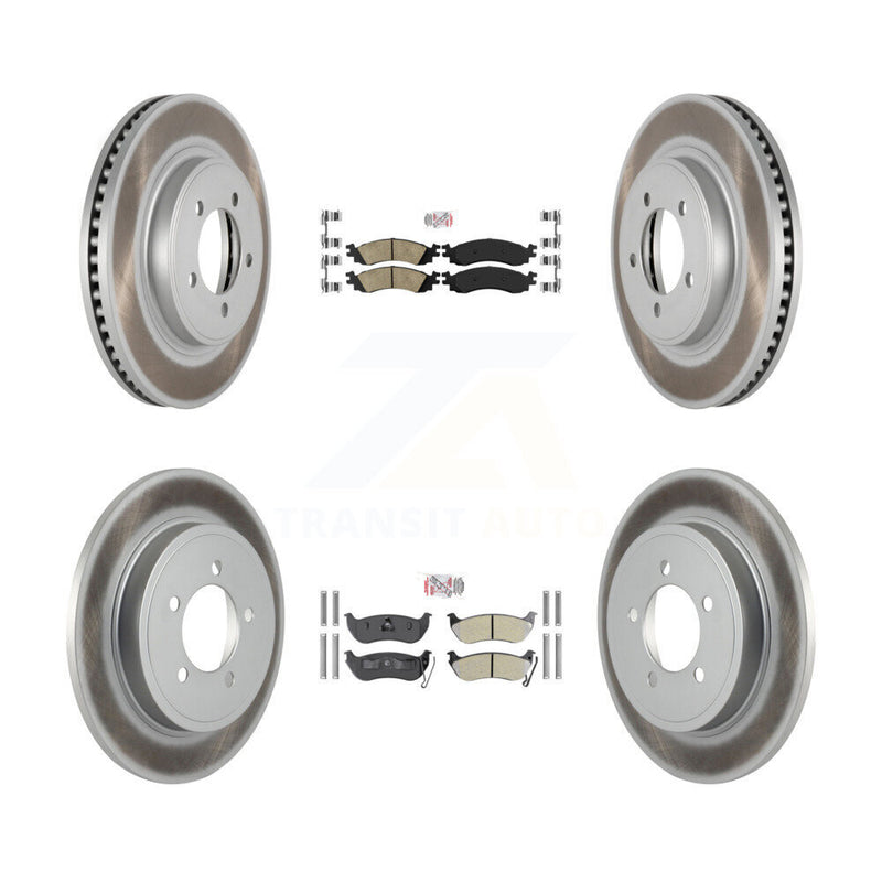 Transit Auto KGA-102282 Disc Brake Kit for 2006-2010 Ford Explorer Sport Trac, Ford Explorer, Mercury Mountaineer - Front and Rear