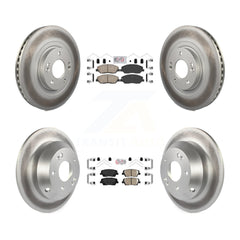 Transit Auto KGA-102287 Disc Brake Kit for 2017-2019 Hyundai Santa Fe, Hyundai Santa Fe XL - Front and Rear