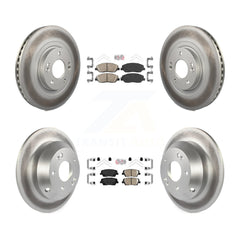 Transit Auto KGA-102288 Disc Brake Kit for 2017-2019 Hyundai Santa Fe, Hyundai Santa Fe XL - Front and Rear