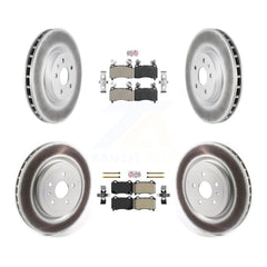 Transit Auto KGA-102295 Disc Brake Kit for 2010-2015 Chevrolet Camaro - Front and Rear