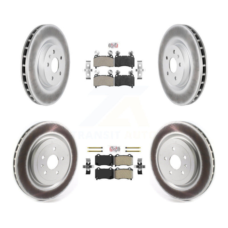 Transit Auto KGA-102295 Disc Brake Kit for 2010-2015 Chevrolet Camaro - Front and Rear