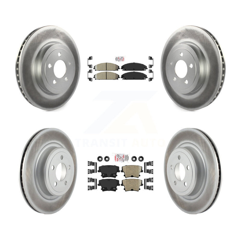 Transit Auto KGA-102298 Disc Brake Kit for 2006-2013 Dodge Charger - Front and Rear