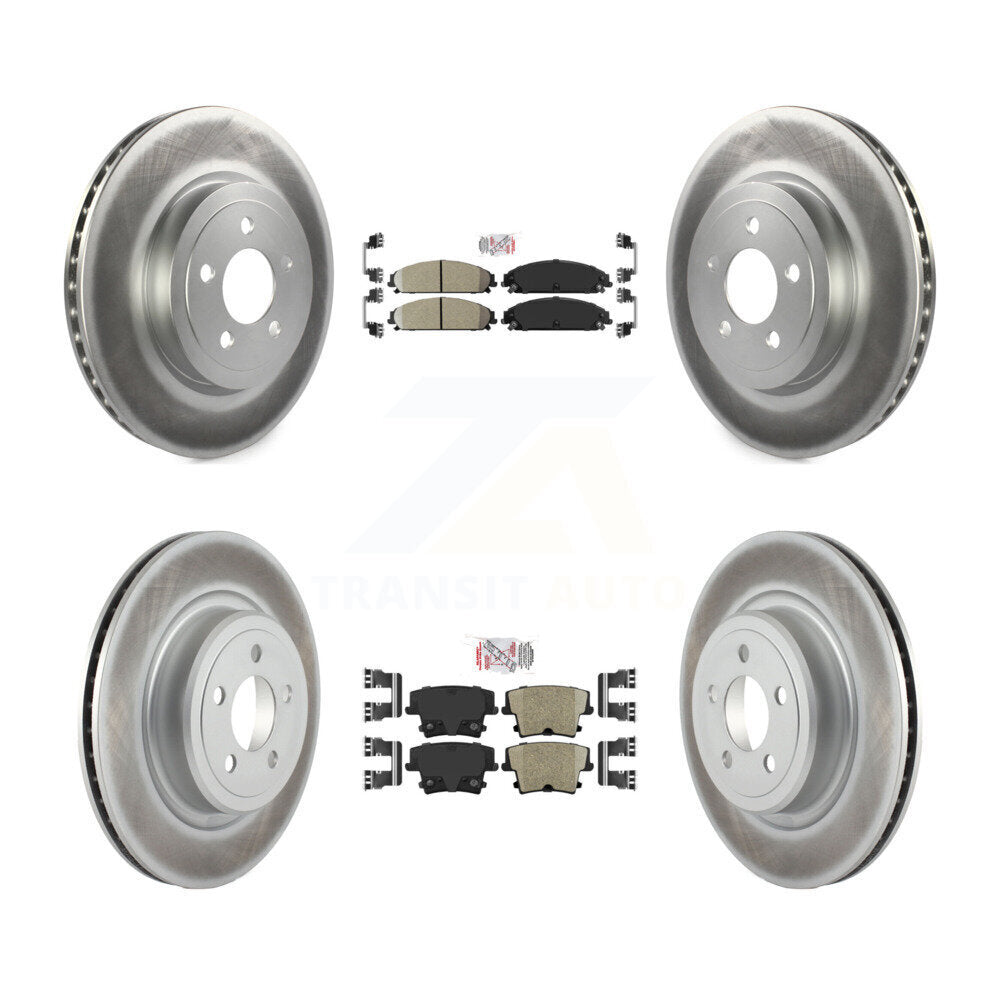 Transit Auto KGA-102299 Disc Brake Kit for 2006-2013 Dodge Charger - Front and Rear