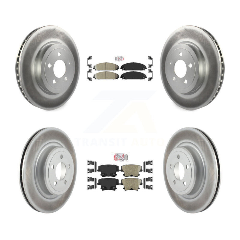Transit Auto KGA-102299 Disc Brake Kit for 2006-2013 Dodge Charger - Front and Rear