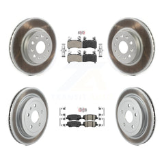 Transit Auto KGA-102307 Disc Brake Kit for 2016-2019 Cadillac CTS - Front and Rear