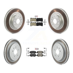 Transit Auto KGA-102308 Disc Brake Kit for 2015 Cadillac CTS - Front and Rear