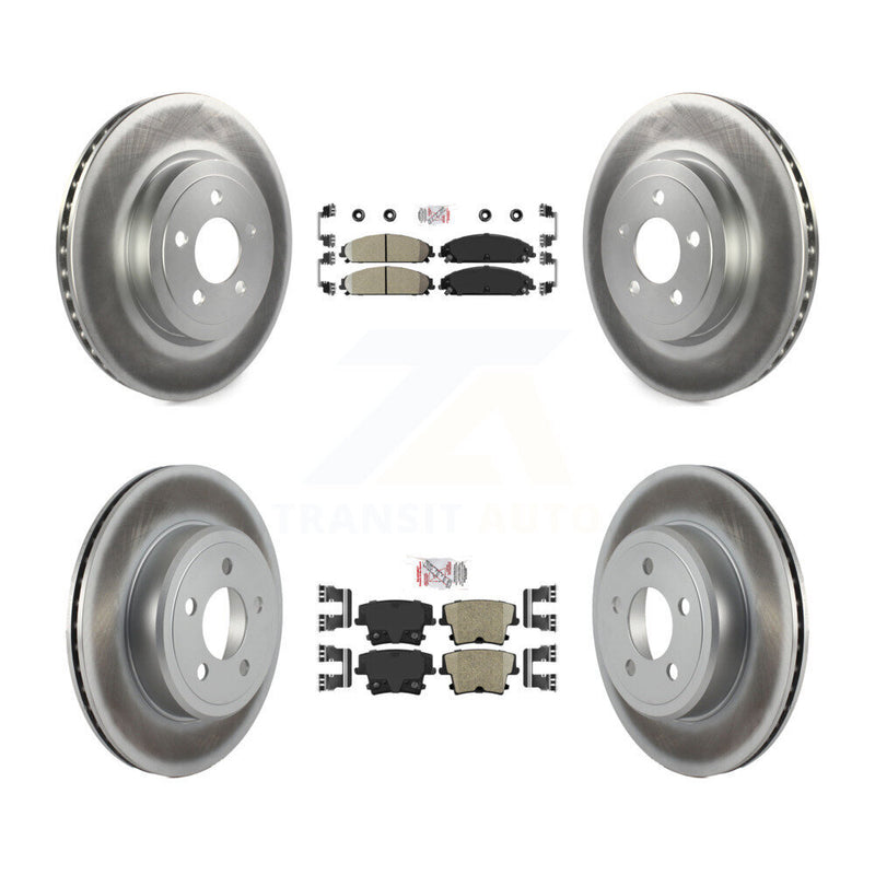 Transit Auto KGA-102322 Disc Brake Kit for 2005-2023 Dodge Challenger, Dodge Charger and More - Front and Rear