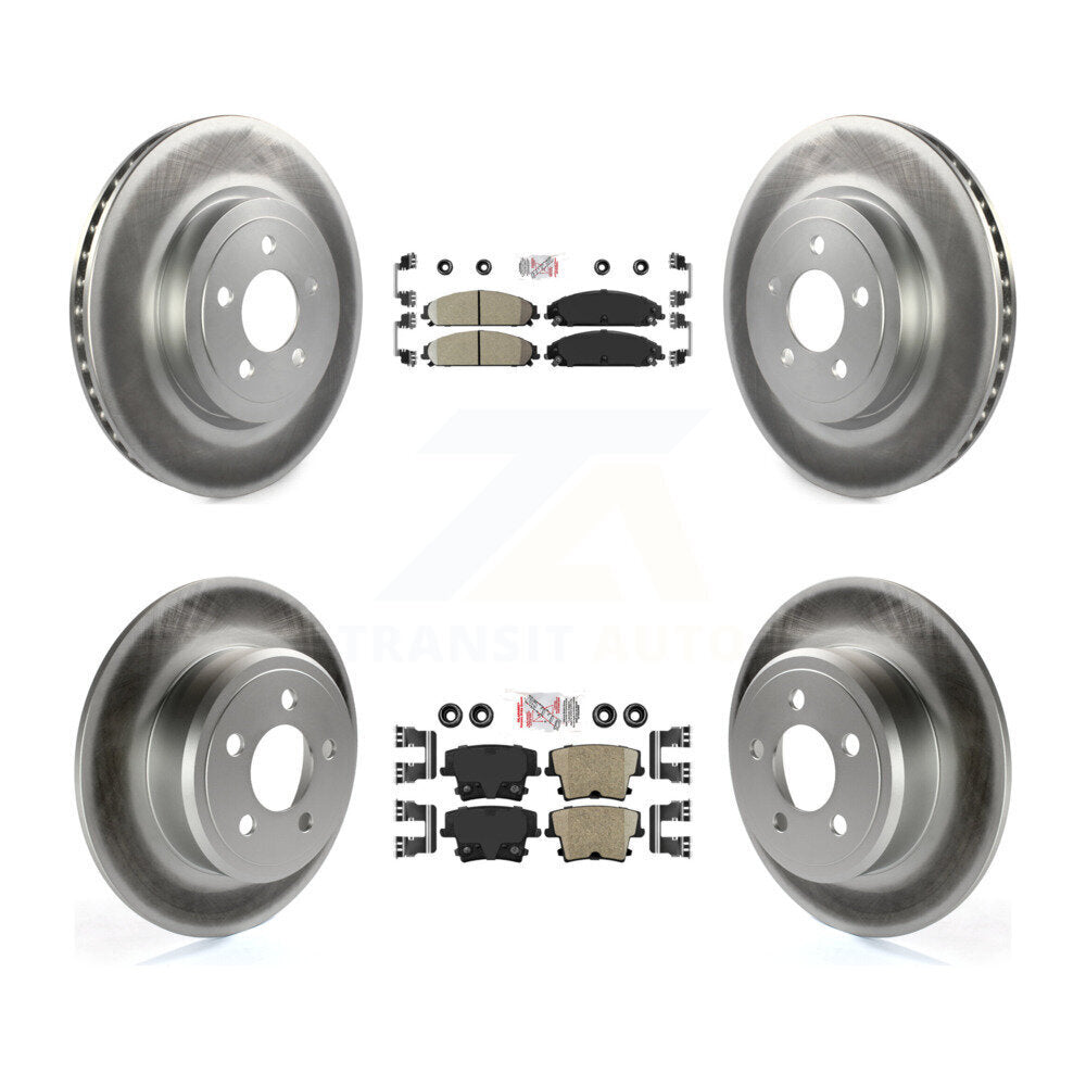 Transit Auto KGA-102360 Disc Brake Kit for 2005-2006 Chrysler 300 - Front and Rear
