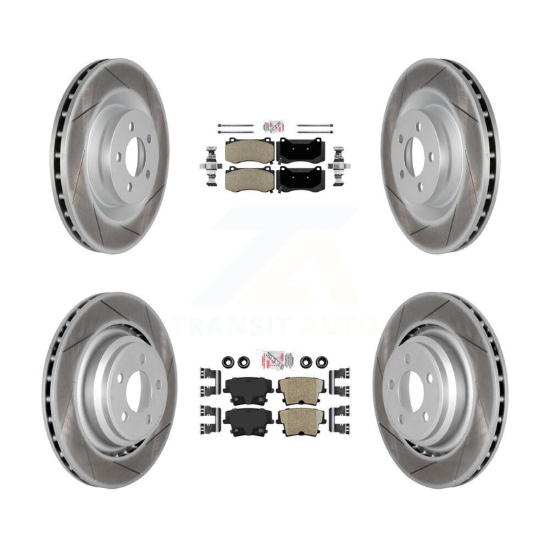 Transit Auto KGA-102363 Disc Brake Kit for 2015 Dodge Charger - Front and Rear
