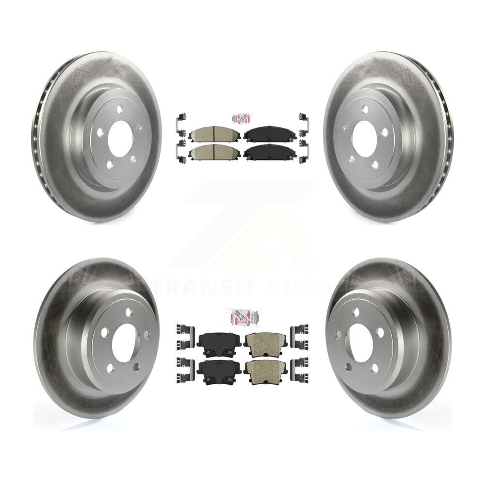 Transit Auto KGA-102370 Disc Brake Kit for 2005-2006 Chrysler 300 - Front and Rear