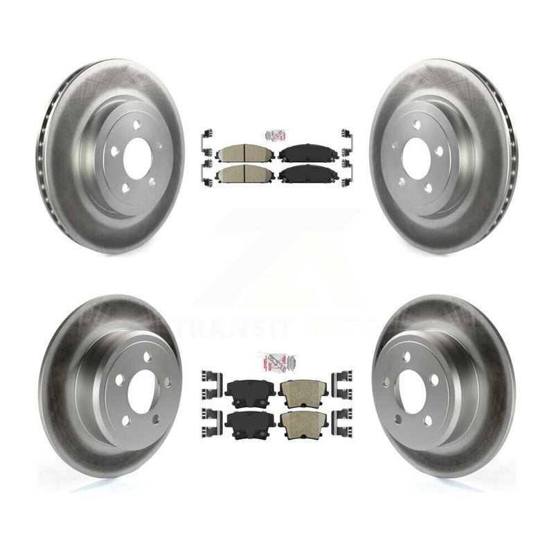 Transit Auto KGA-102370 Disc Brake Kit for 2005-2006 Chrysler 300 - Front and Rear