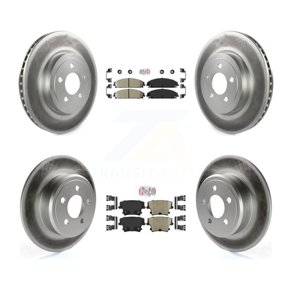 Transit Auto KGA-102371 Disc Brake Kit for 2005-2006 Chrysler 300 - Front and Rear