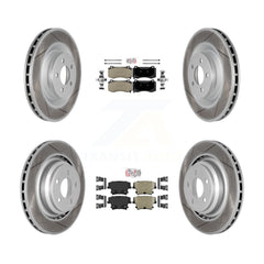 Transit Auto KGA-102374 Disc Brake Kit for 2015 Dodge Charger - Front and Rear