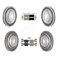 Transit Auto KGA-102378 Disc Brake Kit for 2015 Dodge Charger - Front and Rear
