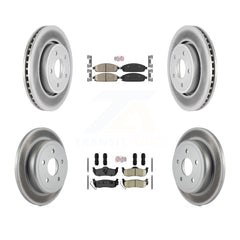 Transit Auto KGA-102386 Disc Brake Kit for 2005-2010 Jeep Grand Cherokee, Jeep Commander - Front and Rear