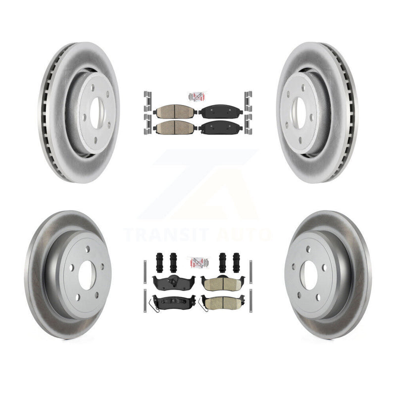 Transit Auto KGA-102386 Disc Brake Kit for 2005-2010 Jeep Grand Cherokee, Jeep Commander - Front and Rear