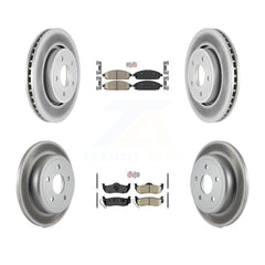 Transit Auto KGA-102387 Disc Brake Kit for 2005-2010 Jeep Grand Cherokee, Jeep Commander - Front and Rear