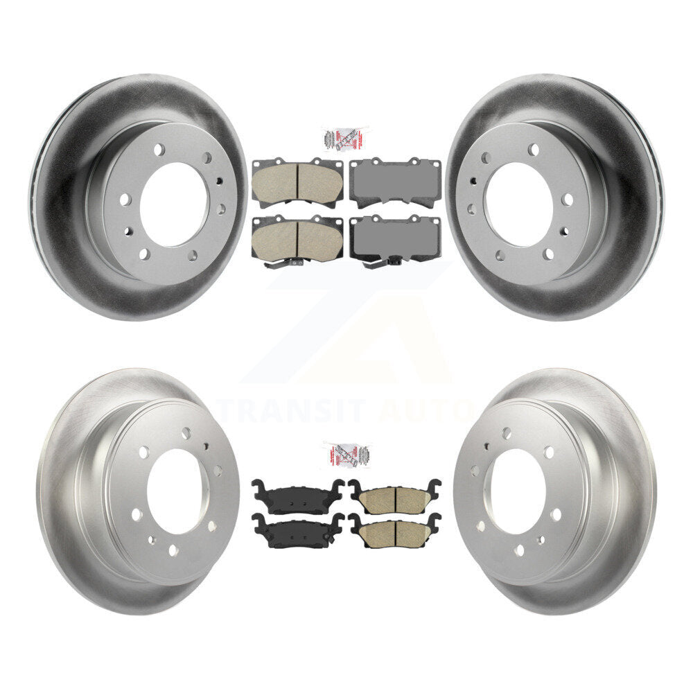 Transit Auto KGA-102389 Disc Brake Kit for 2006-2010 Hummer H3T, Hummer H3 - Front and Rear