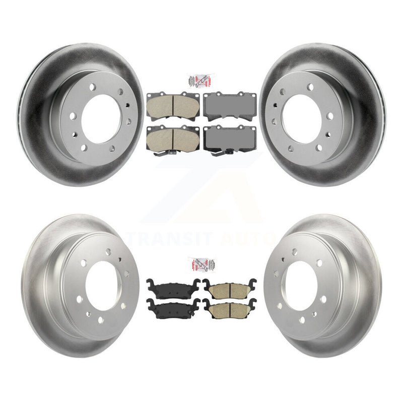 Transit Auto KGA-102389 Disc Brake Kit for 2006-2010 Hummer H3T, Hummer H3 - Front and Rear