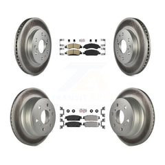 Transit Auto KGA-102390 Disc Brake Kit for 2007-2014 Chevrolet Silverado 1500, Chevrolet Tahoe and More - Front and Rear