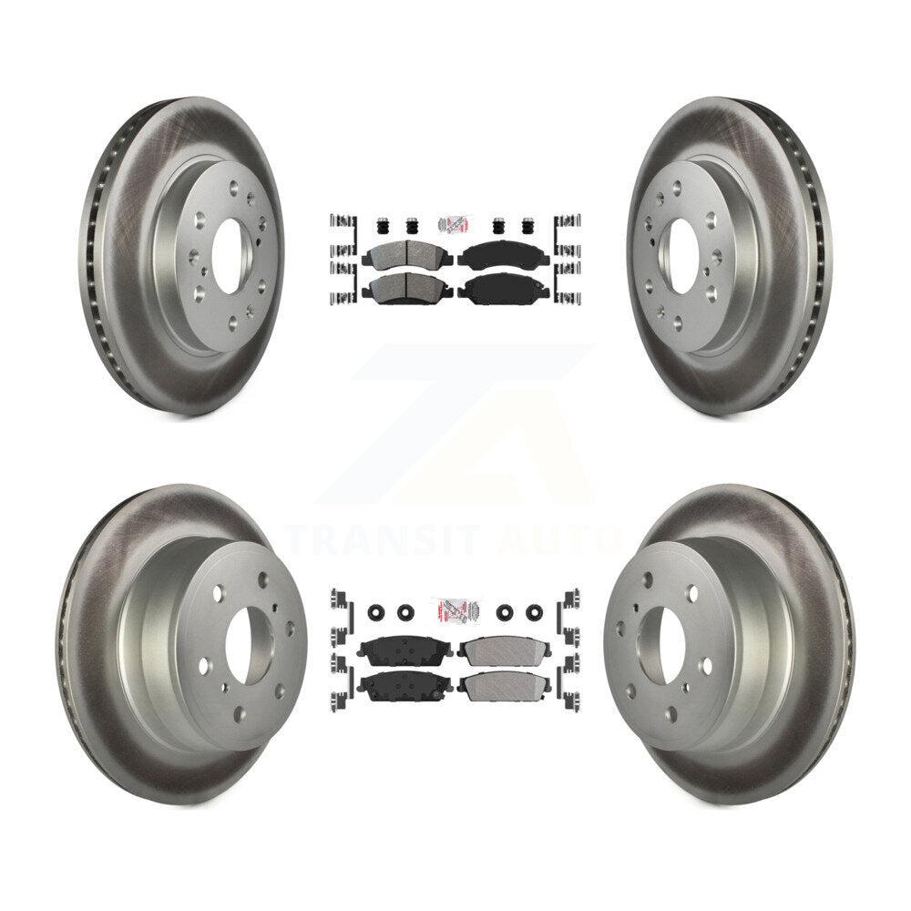 Transit Auto KGA-102391 Disc Brake Kit for 2007-2014 Chevrolet Silverado 1500, Chevrolet Tahoe and More - Front and Rear