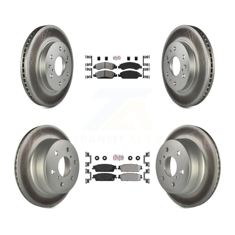 Transit Auto KGA-102391 Disc Brake Kit for 2007-2014 Chevrolet Silverado 1500, Chevrolet Tahoe and More - Front and Rear