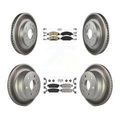 Transit Auto KGA-102392 Disc Brake Kit for 2007-2014 Chevrolet Silverado 1500, Chevrolet Tahoe and More - Front and Rear