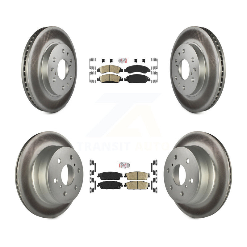 Transit Auto KGA-102393 Disc Brake Kit for 2007-2014 Chevrolet Silverado 1500, Chevrolet Tahoe and More - Front and Rear