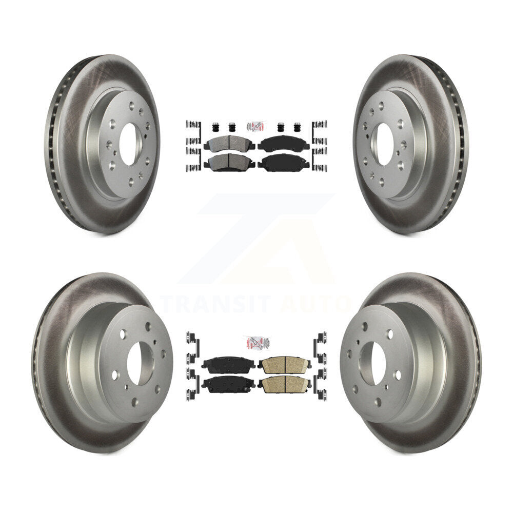 Transit Auto KGA-102394 Disc Brake Kit for 2007-2014 Chevrolet Silverado 1500, Chevrolet Tahoe and More - Front and Rear