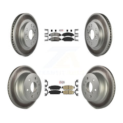 Transit Auto KGA-102394 Disc Brake Kit for 2007-2014 Chevrolet Silverado 1500, Chevrolet Tahoe and More - Front and Rear